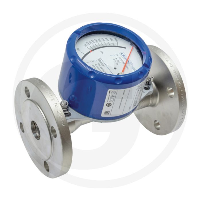 Vlotter doorstroommeetapparaat H250 DN50 PN40 40-400 l/uur IP66/67 120°C 4-20mA 10 Imp/m³
