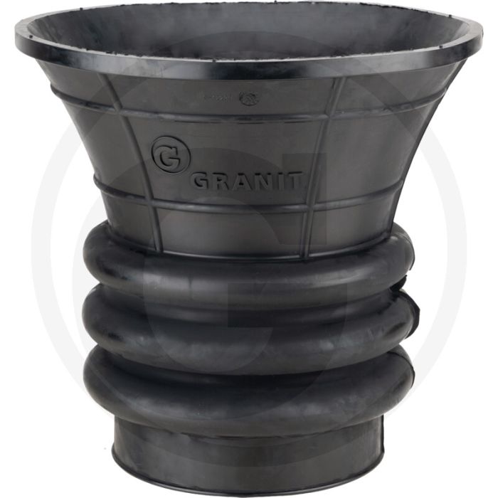 Aandoktrechter Premium 10" SBR, 80 ± 5 Shore A