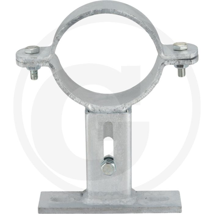 Wandklem voor PVC buis 260-335mm Ø 125mm Gatafstand 120mm
