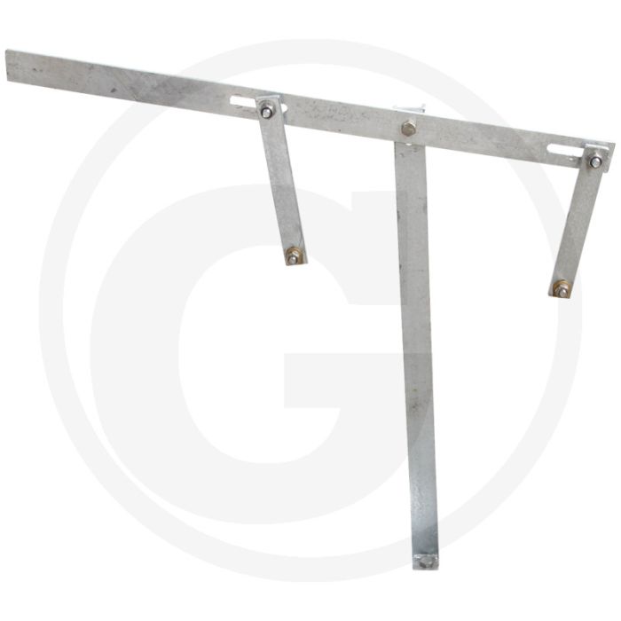 Hendelgarnituur verzinkt, dubbelwerkend (voor vullen en leeghalen 8/6/8"(DN200/DN150))