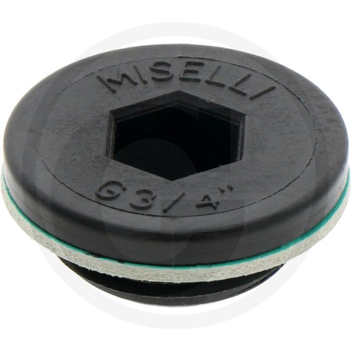 RIV Stop voor transparante beker 3/4" Aansluiting