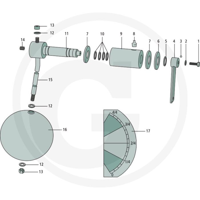 MZ Schijf (Ø 60 x 30 x 3 mm)