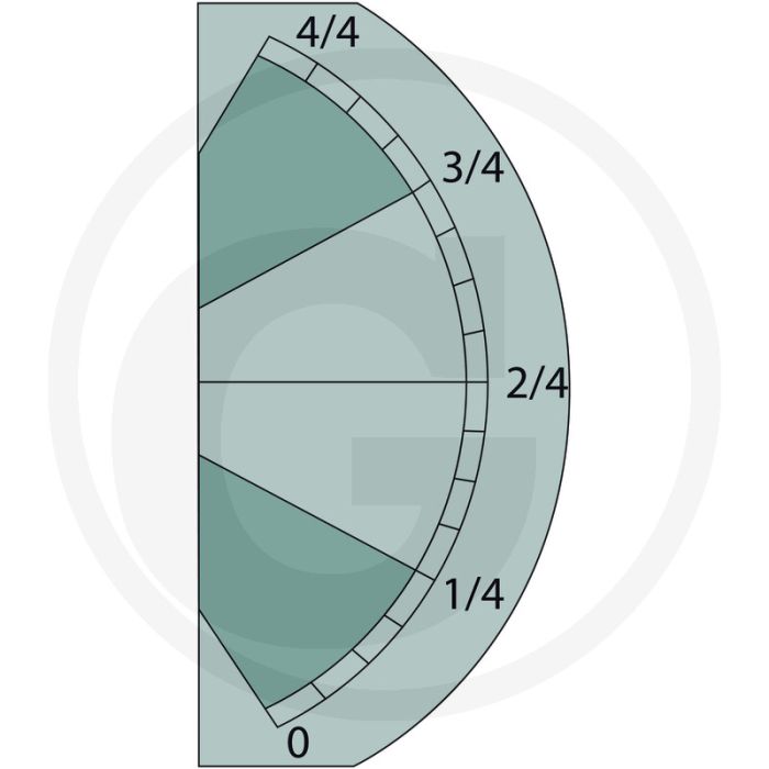 MZ Schild - Vulstand-indicator art. 0430 (430)