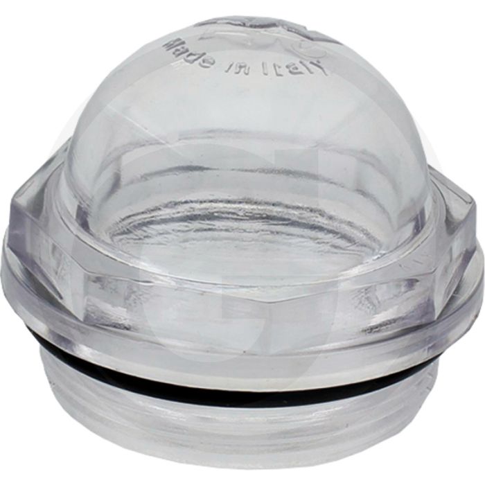 RIV Kijkglas (plexiglas) 2" - Ø: 2”, H: 56mm, L: 70mm.