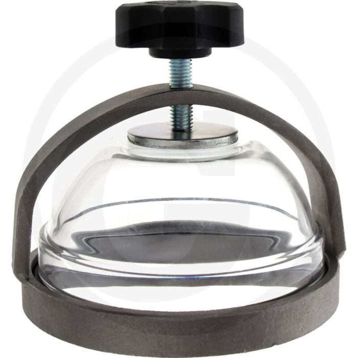 RIV Kijkglas met stalen ring RIV 553 - 5", Max. werkdruk 4 bar