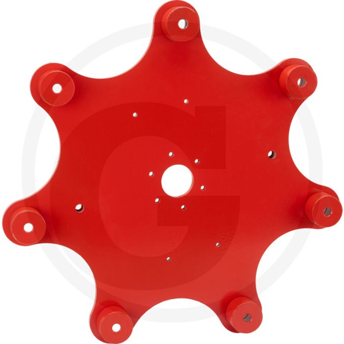 VOLMER Rotor, 7 messen, 24-voudig, Aantal:1.