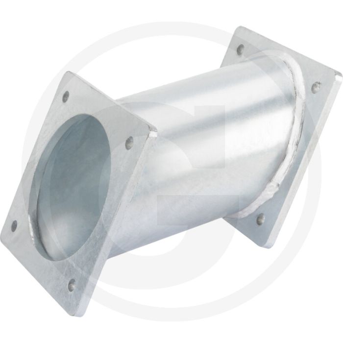 Flensverlenging 6" schuin 30° - Gatafstand: 150mm.