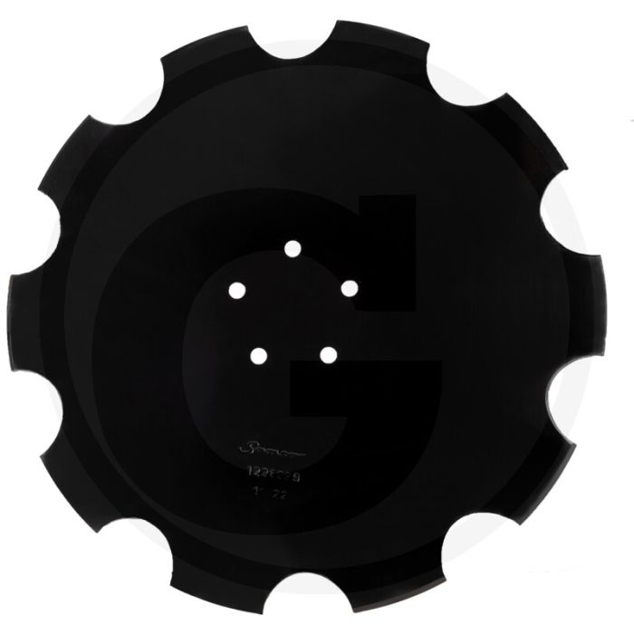 Samson Eggeschijf - 6mm dikte, 10 tanden, Ø 515mm