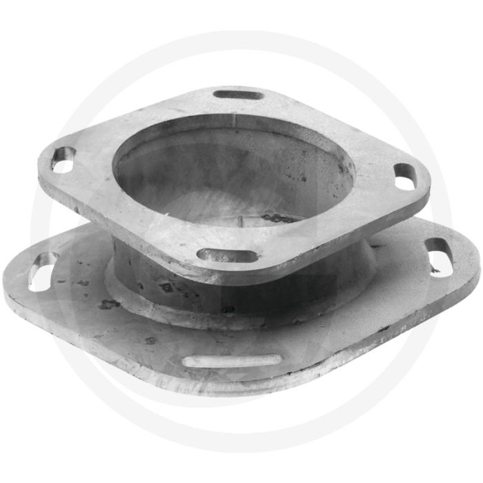 Adapter (van 6" tot 8"  8° helling, lengte 70 mm)