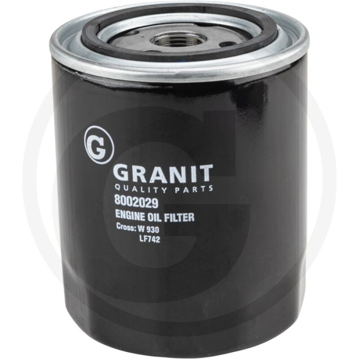 Motoroliefilter MWM TBG 620 V12, V16 - 93mm Ø - 62mm B - 71mm H