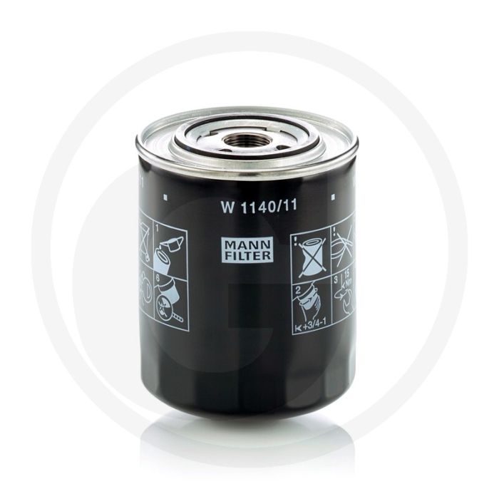 MANN FILTER Motoroliefilter Scania, Caterpillar (W1140/11)