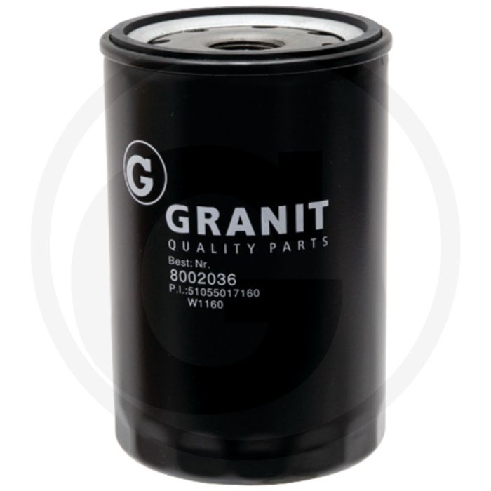 Motoroliefilter MAN E0824, E0826, E0834, E0836 - M30 x 2 - 178 x 108 x 93/104 mm
