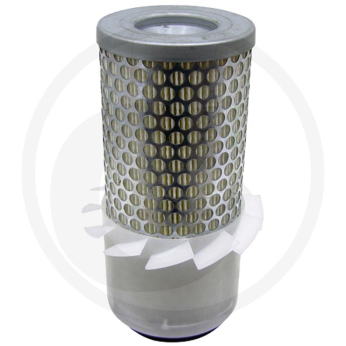 Luchtfilter - Passend voor Kubota, H:185mm, Ø:80mm