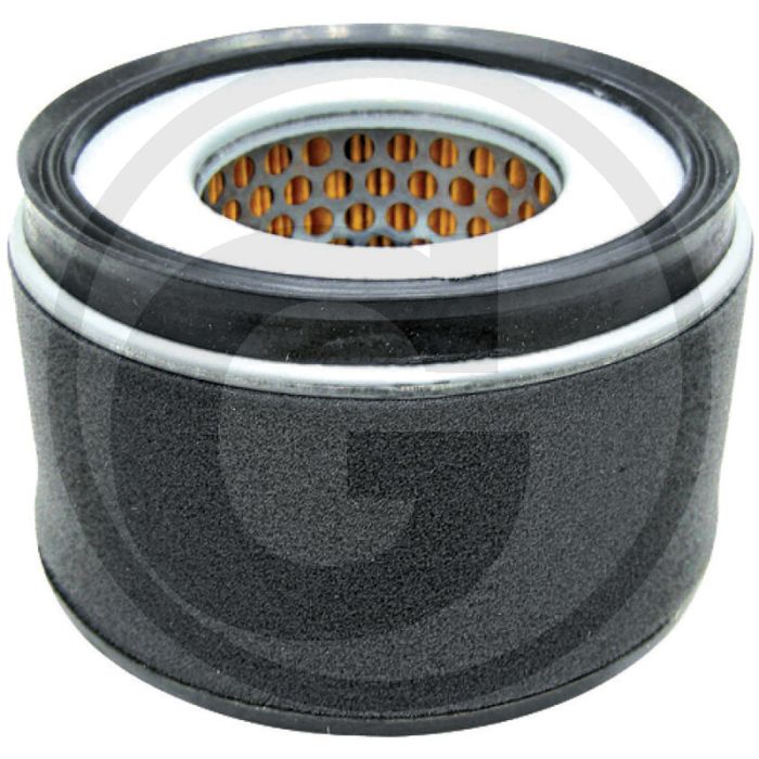 Luchtfilter KC 70-4, 72mm hoog, Ø 122mm, Ø 58mm