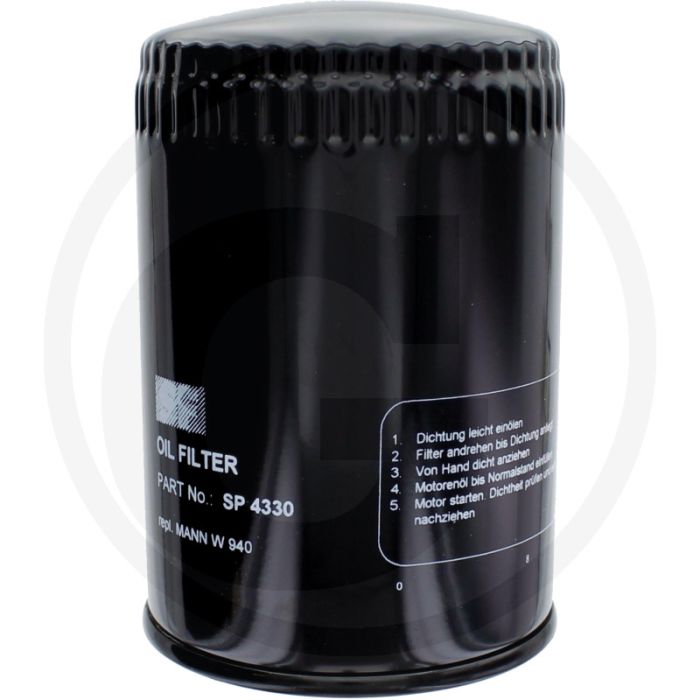 Oliefilter Hatz 4M41 - 140mm hoog - 95mm Ø