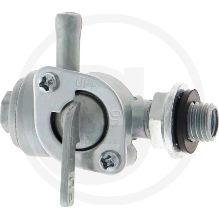 Kraftstoffhahn - Highfine-Generatoren, Slang-Ø 6,3mm, M10 x 1,25, Briggs & Stratton.