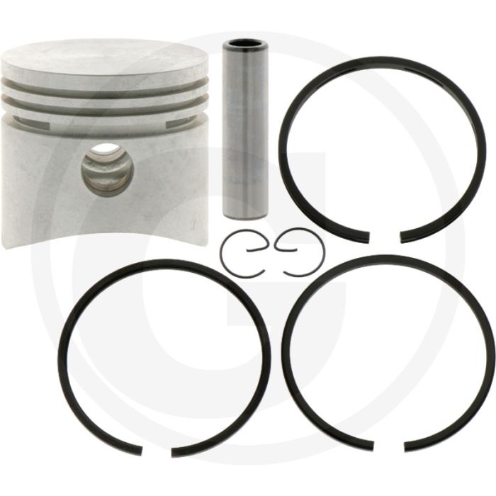 Zuiger Tecumseh HH60, VH60 66,40mm 59,20mm 21,70mm 15,80mm
