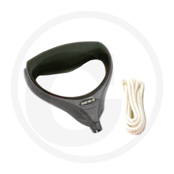 Startergreep Soft-Grip, 2250mm kabel, Grijs