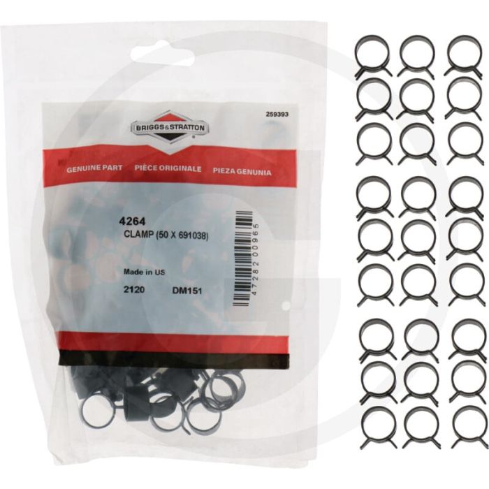 Briggs & Stratton Slangklem (Voordeelverpakking (VPE 100))