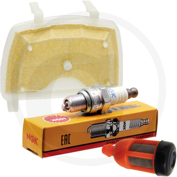 Onderhoudskit voor Stihl MS171, MS181, MS211 met luchtfilter, bougie en brandstoffilter