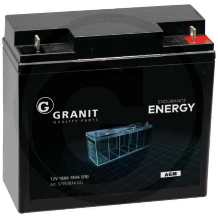 ENDURANCE ENERGY Accu 12V / 18Ah AGM Gesloten en onderhoudsvrij