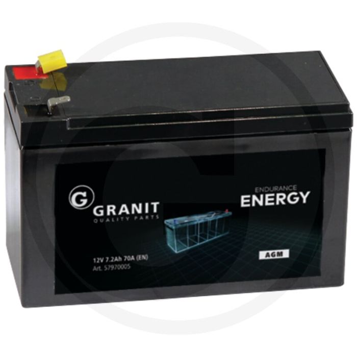 ENDURANCE ENERGY Accu 7,2V / 12Ah - Gesloten en onderhoudsvrij