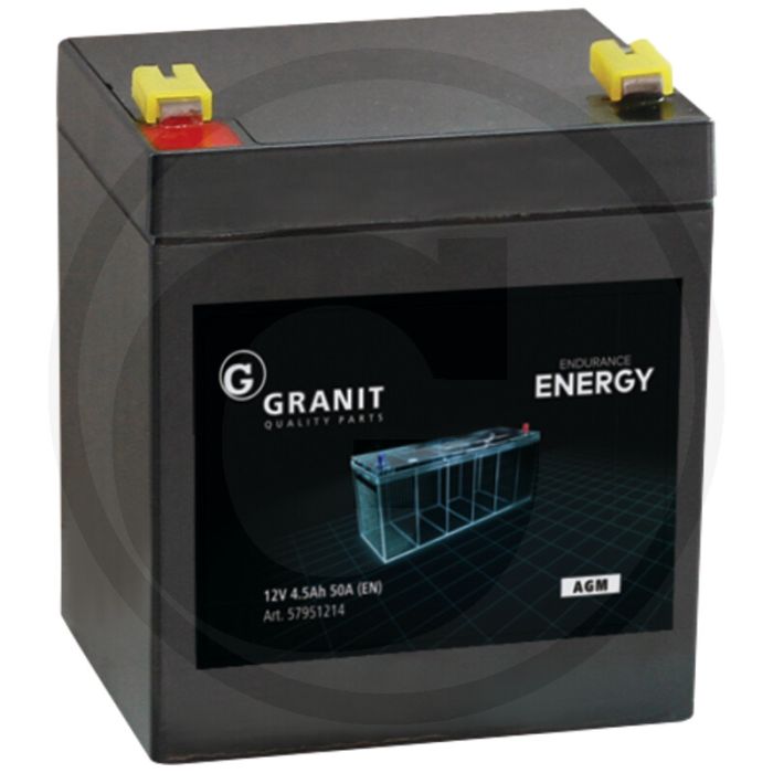 ENDURANCE ENERGY Accu 4,5V / 12Ah - Gesloten en onderhoudsvrij
