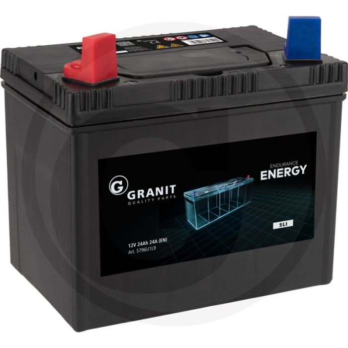 ENDURANCE ENERGY Accu 12V / 24Ah +230 EN +195x130x183 mm