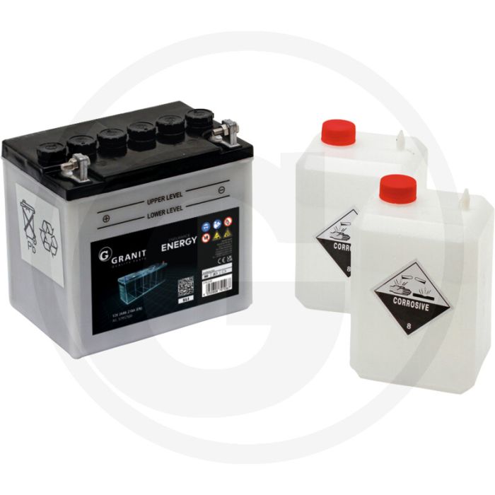 ENDURANCE ENERGY Accu 12 volt / 24 Ah (met zuurpakket)