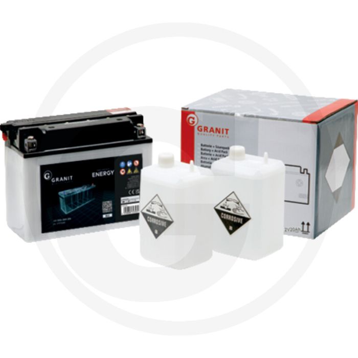 ENDURANCE ENERGY Accu 12 volt / 20 Ah (met zuurpakket)
