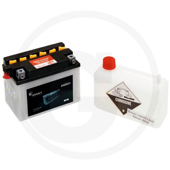 ENDURANCE ENERGY Accu 4 volt / 12 Ah (met zuurpakket)