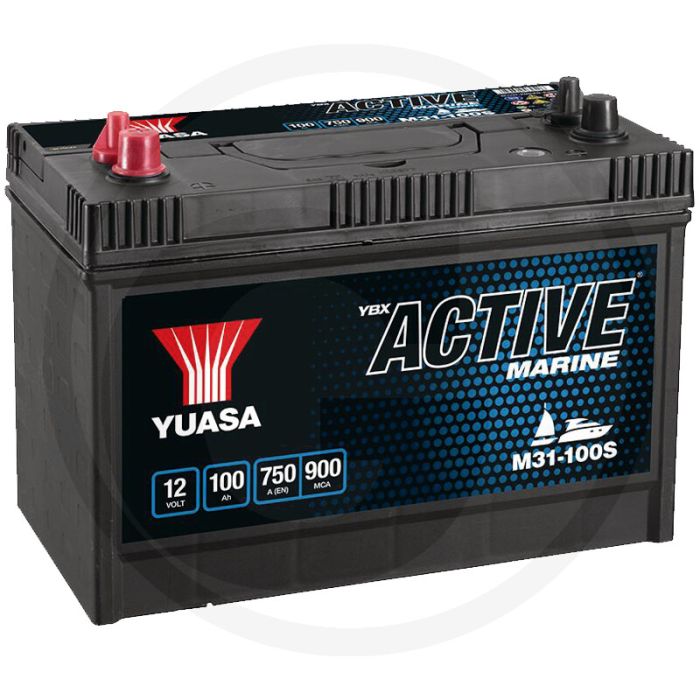 Yuasa Accu 12V 100Ah Dual EFB Technologie