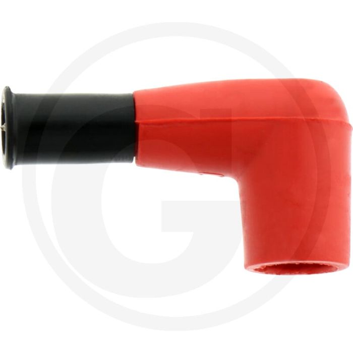 Bougiedop (rubber uitvoering,  voor 7 mm bougiekabel)