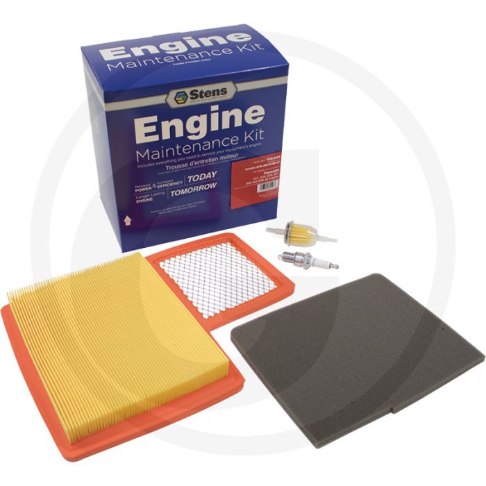 Onderhoudskit Yamaha G11-G29: Luchtfilter, voorfilter, brandstoffilter, bougie