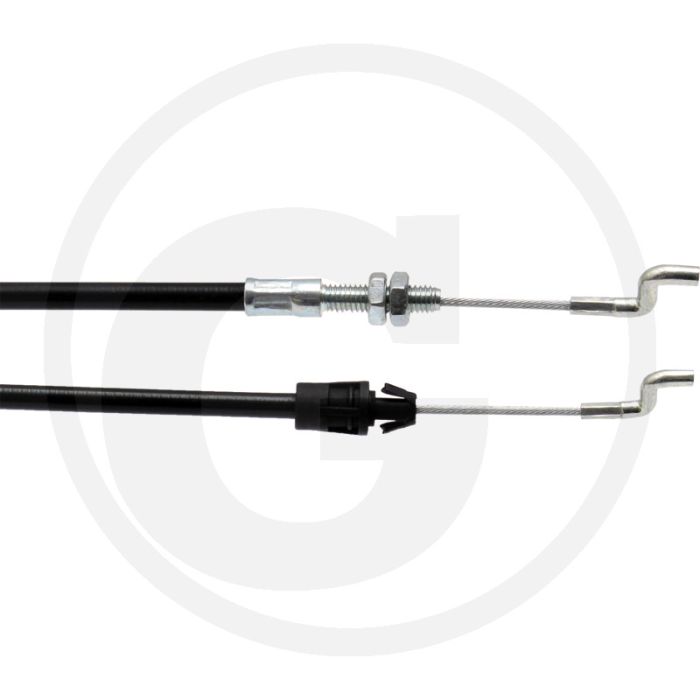 AS-Motor Motorremkabel 21/4 - Huls:1350mm, Totale lengte:1595mm