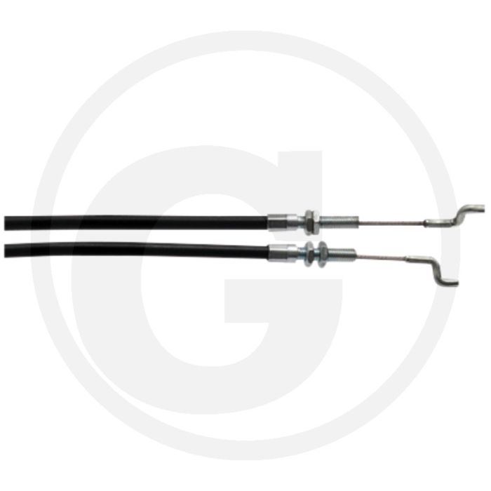 AS-Motor Motorremkabel 480, 530 - Totale lengte 1700mm