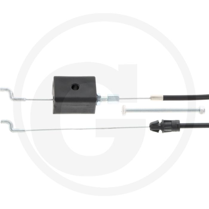 Mulchmaster Motorbremszug-Set (Motorbremszug inkl. Befestigungsmaterial (langer Holm))
