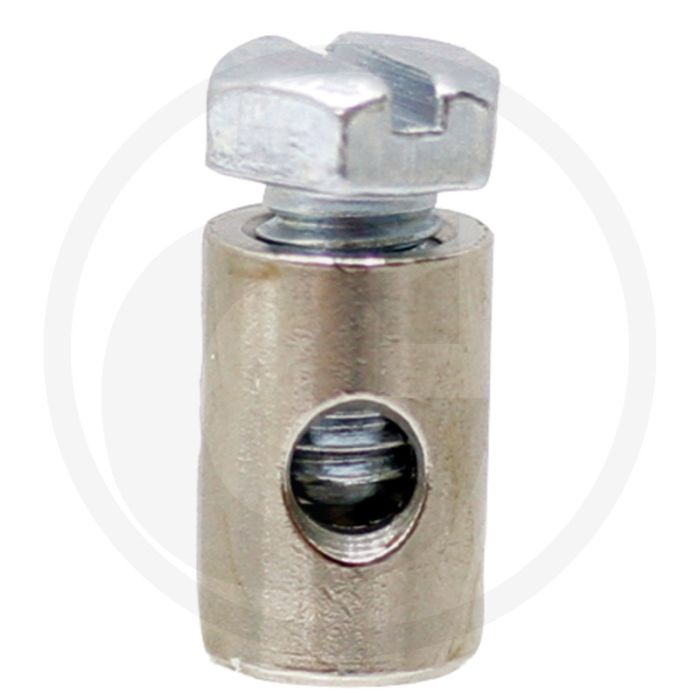 Schroefnippel 6mm Ø, 9mm lengte - 20 stuks