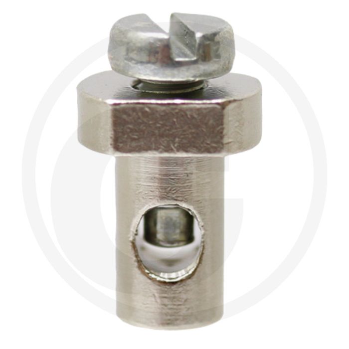 Schroefnippel 6mm Ø, 13mm L, 3,5mm Ø, 8mm sleutel - 20 stuks