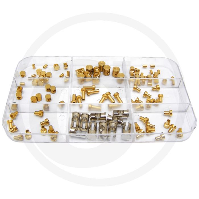 Soldeernippel assortiment 120-delig