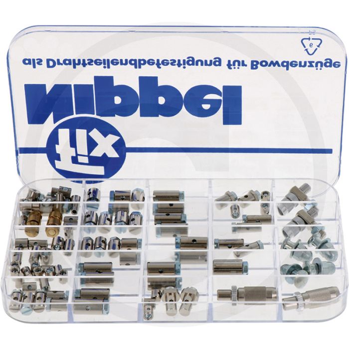 Schroefnippel assortiment 85-delig - 81 stuks Schroefnippel assortiment 85-delig - 81 stuks