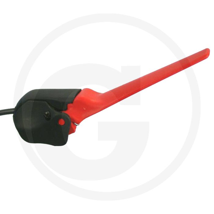 Bedieningshendel LASM 22mm Maakcontact 12V Rood Bedieningshendel LASM 22mm Maakcontact 12V Rood