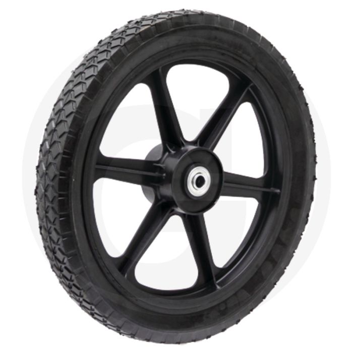 Wiel - Buiten-Ø: 355mm, Wielbreedte: 44,5mm, As-Ø: 12,7mm, Uitvoering: High-Wheel
