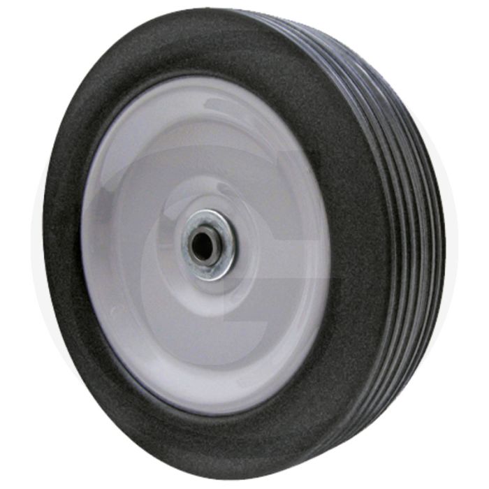 Wiel Met stalen velg, Ø 200mm, As-Ø 12mm, Naaflengte 37mm. Passend voor AS, Gutbrod, Sabo etc.