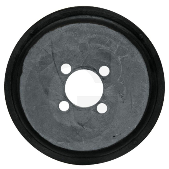 Schijf met rubber voor sneeuwfrezen en 30" handmaaiers - Ø 111mm, Ø 25,4mm, 4 gaten