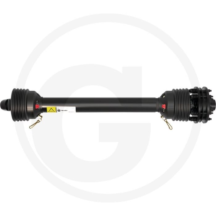 Weasler Aftakas, grootte: F24, lengte: 860 mm, met slipkoppeling