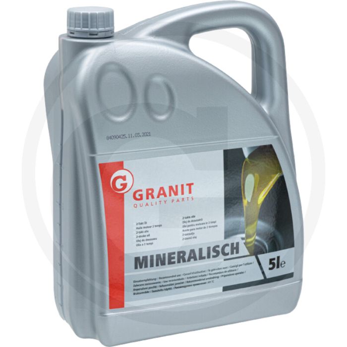 2-takt olie (mineraal, rood van kleur) 2-takt olie (mineraal, rood van kleur)