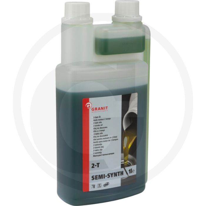 2-takt olie, halfsynthetisch, 1L doseerfles, JASO FD & API TC