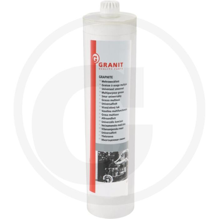 Hogedrukvet Graphit 500g - NLGI-klasse 2, Druppelpunt 180°C Hogedrukvet Graphit 500g - NLGI-klasse 2, Druppelpunt 180°C