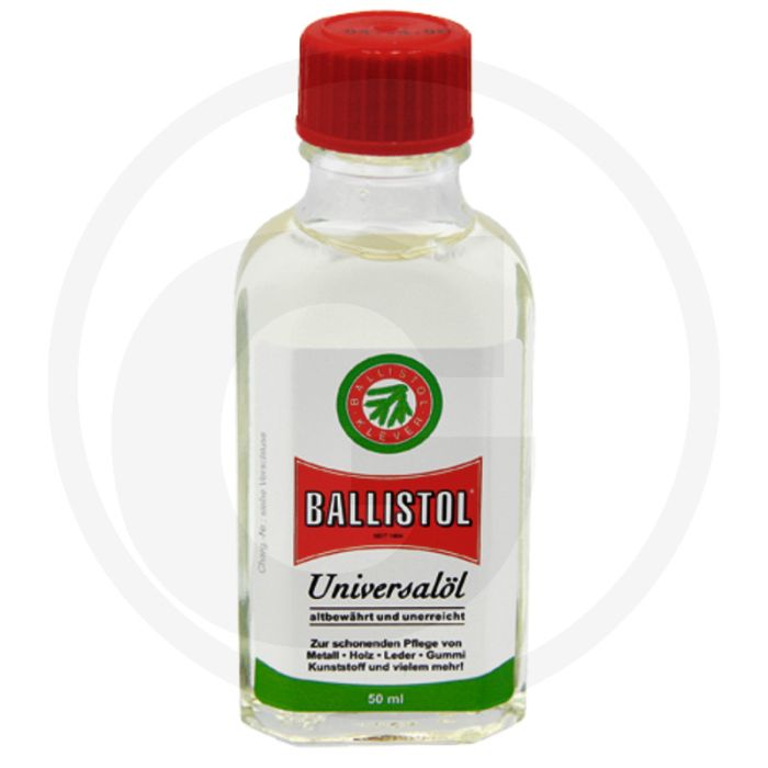 Ballistol fles 50 ml - Universele olie voor verzorging, bescherming en smering
